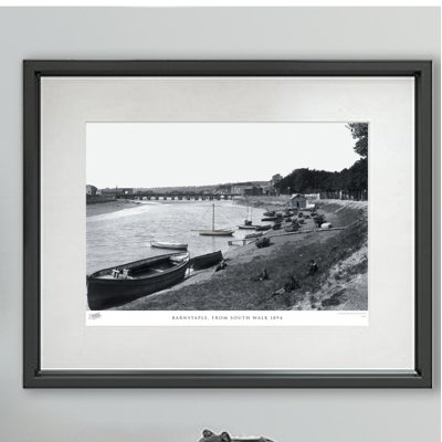 Barnstaple, From South Walk 1894 - Single Picture Frame Print