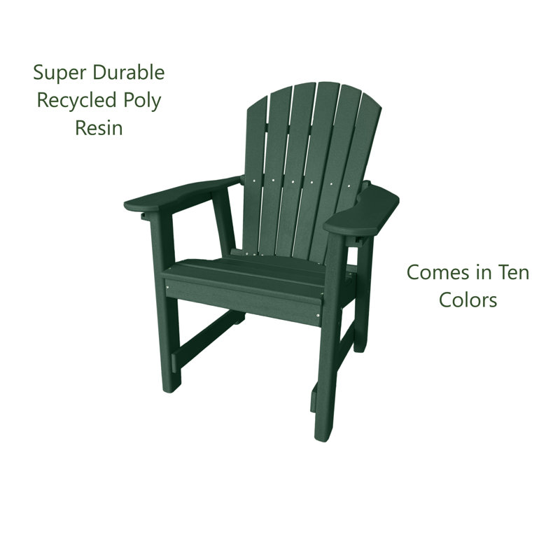 Fauteuil de salle à manger Kleinman, Vert