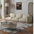 Casual Simple Fabric Sofa