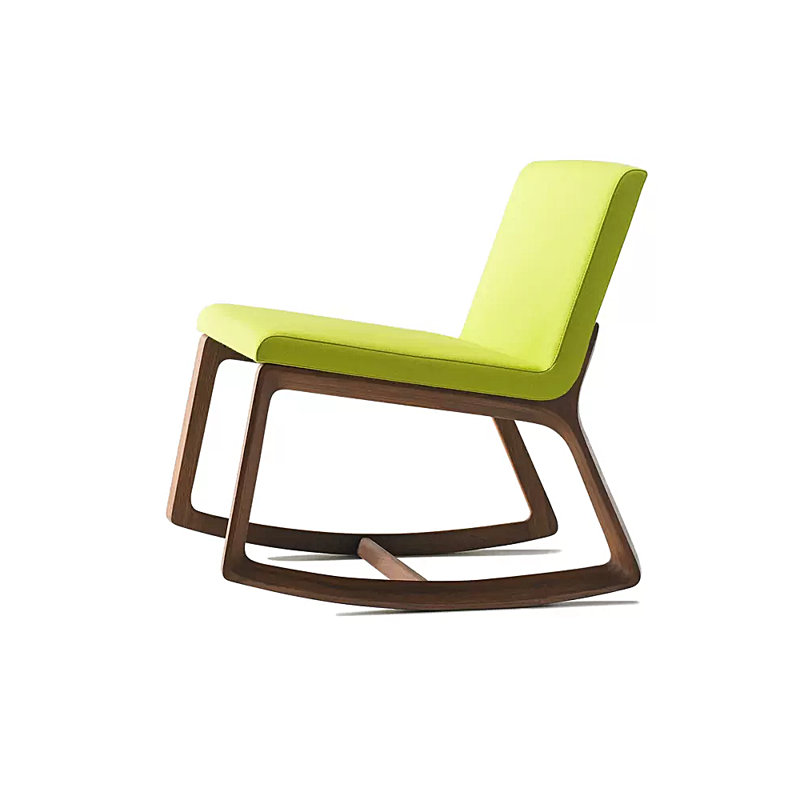 Chaise berçante moderne simple, Vert