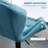 Chetopa Swivel Upholstered Adjustable Height Counter Stool with Metal Frame-1204033100