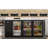 72 In. Commercial Back Bar Cooler in With Side Condenser and LED Lighting, 18 Cu. Ft Capacity-112233246