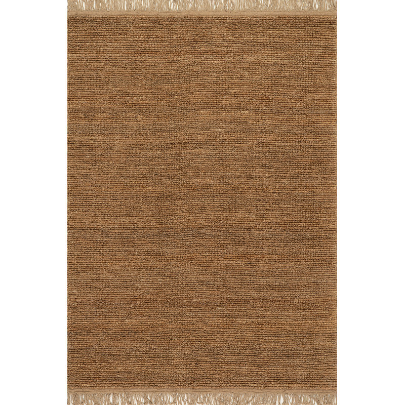 Varnu Textured Handmade Jute Rug, Rectangle 5' x 8'