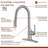 Mondawe Pull Down Kitchen Faucet-72651093