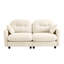 Canapé 74 po en chenille moderne avec dossier capitonné, coussins Cloud-Comfort, accoudoirs élégants et structure durable, beige-1086897685