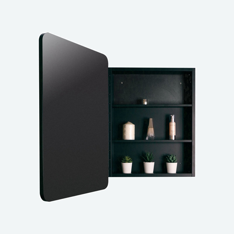 20'' W 28'' H Surface Framed Medicine Cabinet Mirror 3