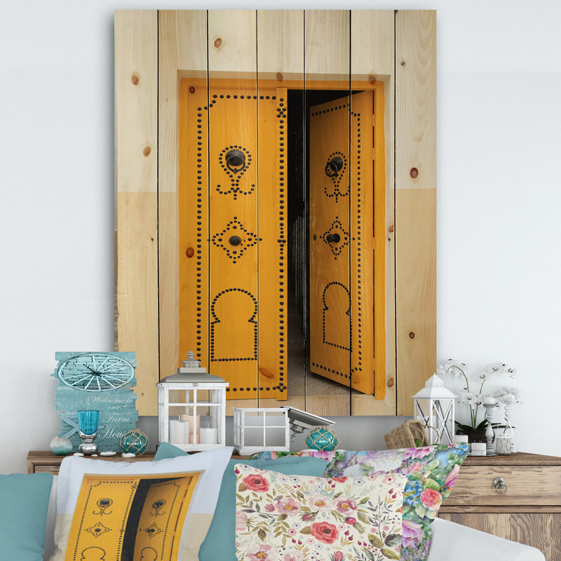 " Decorative Doors Of Tunisia ", 32" H x 24" W x 1" D