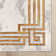  Fairmont Ivory Gold Abstract Glam Area Rug