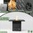 34" Propane Gas Fire Pit Table
