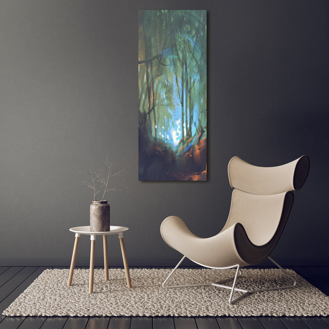 Mystischer Wald - Kunstdrucke auf Leinwand - Wrapped Canvas