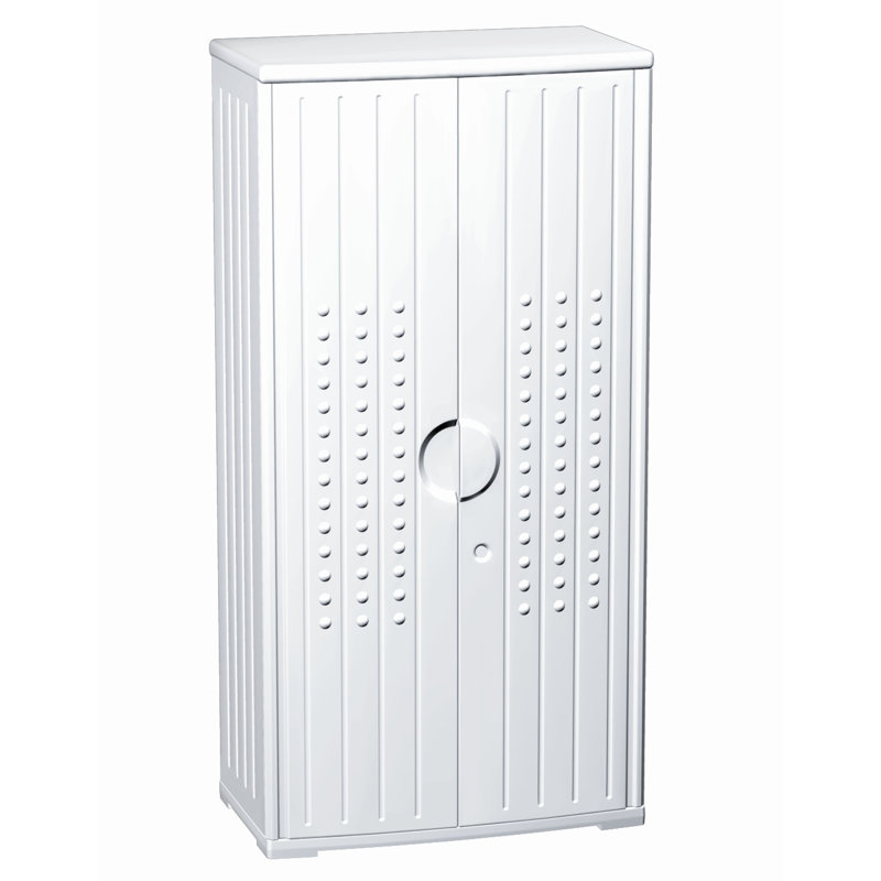 Armoire de rangement à 3 tablettes, Platine
