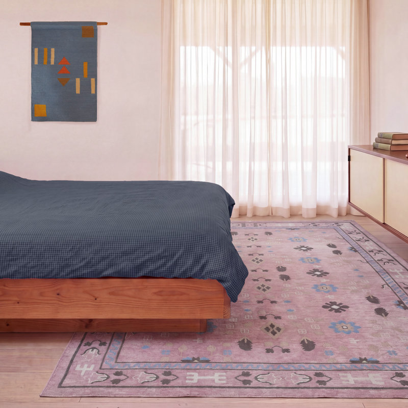 River Slim Washable Rug, Ballet, 7'10" x 10'