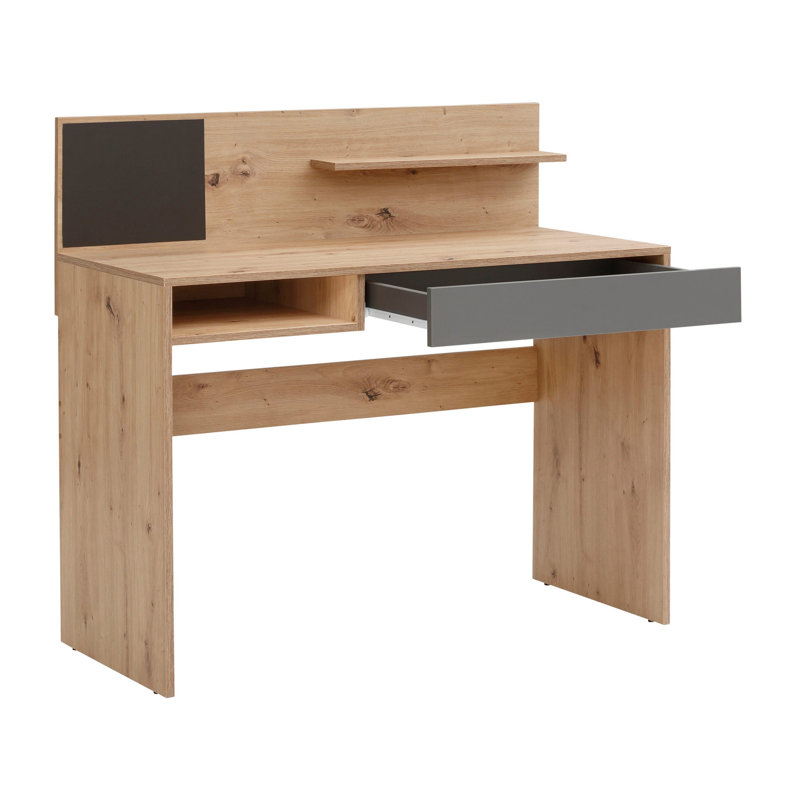 Erianah Writing Desk, Artisan Oak/Anthracite