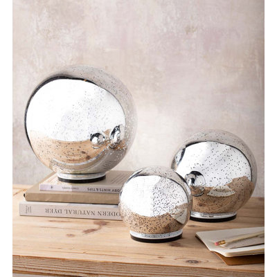 Aurich Cloche Metallic Globe