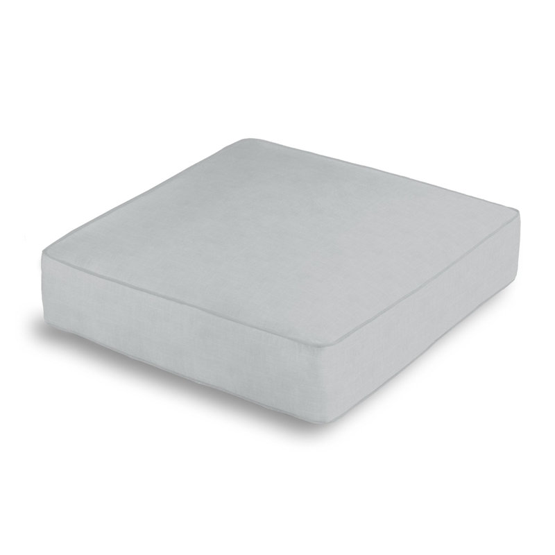 Square Pillow Cover & Insert, Gray