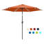 Parasol de marché éclairé 7 pi 6 po-58696586