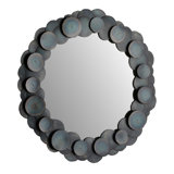 Kensey Round Iron Mirror