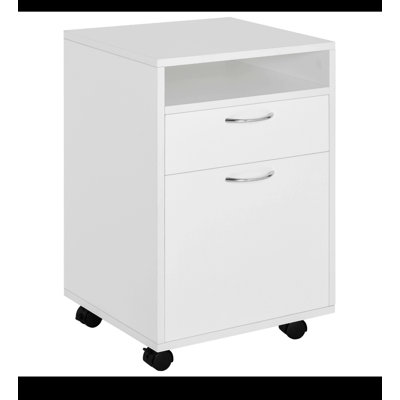 Mobile Storage Cabinet Organizer With Drawer And Cabinet
