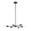 Lustre en laiton mat 6 lumières Jeiner-74890669