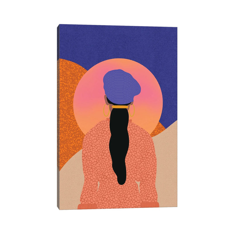 Autumn Elegance - Wrapped Canvas Print, 30.48cm H x 20.32cm W x 1.91cm D