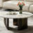 Modern round microcrystalline stone coffee table-452456477