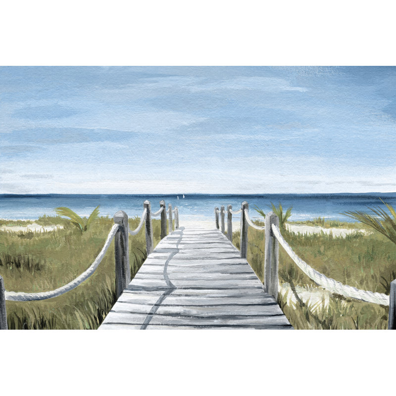 Chemin cordé - peinture sur toile tendue, H 20 po x l 30 po x P 1,5 po