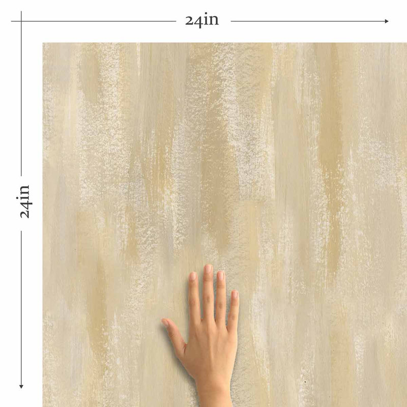 Panneau de papier peint adhésif en bois, L 126 po x l 24 po