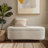 Boucle Flip Top Storage Bench-972485252