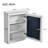 Wall Mounted Bathroom Storage Cabinet with Mirror-106886720