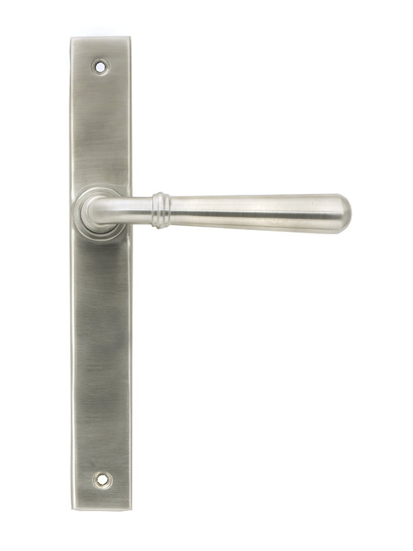 Newbury Multipoint Lock Door Handle, Polished Marine SS (316)