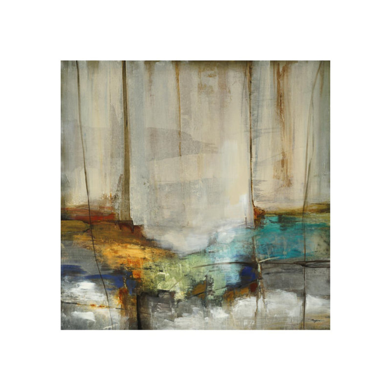 Lagoon View Painting by Pablo Rojero, 24" H x 24" W x 1.5" D, Outdoor