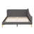 Full - Size Upholstered Daybed with Headboard & Armrest – Sturdy Support Legs, Modern Comfort-275557136