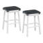 Ensemble de 4 tabourets de bar en cuir d'unité centrale avec siège rembourré Winston Porter-1473758898-1473758899
