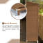 Armoire d'extérieur en bois massif Lean-To-95973147