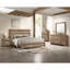 Ensemble de meubles de chambre à coucher en bois avec commode à six tiroirs 1 pièce Rustic