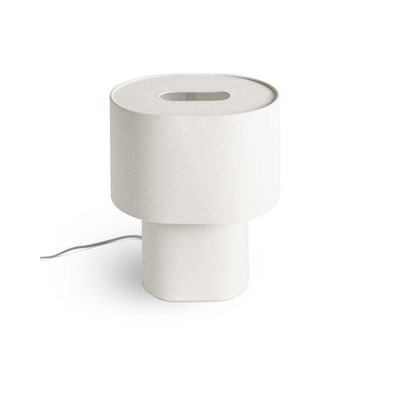Hilla Table Lamp, 21”H x 18” W x 13” D, Linen