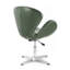 Fauteuil ballon pivotant rembourré en laine Raspberry-51336374