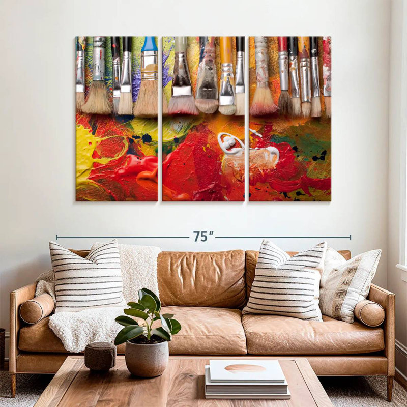 Creative Painting Tools, 42" H x 65" W