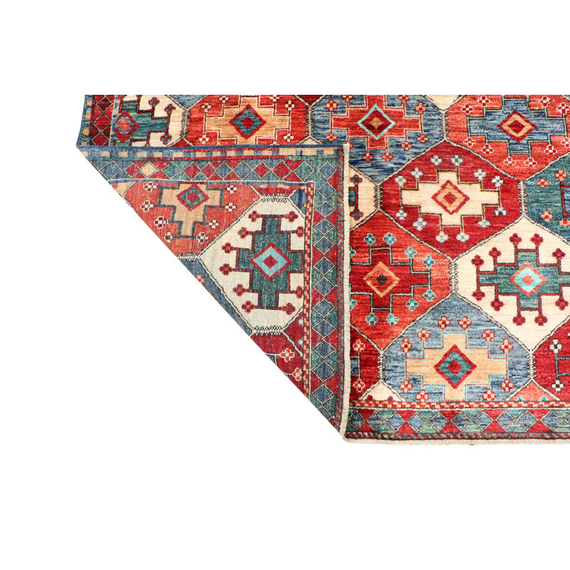 Wool Geometric Area Rug