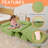 Cressey Kids 9.06'' Chair and Ottoman-2079861264