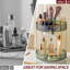 Aviezri Plastic Makeup Organiser-825033876