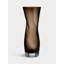 Vase Squeeze brun fumé petit-102042457