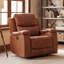 Fauteuil inclinable en similicuir 37 po Emony-149726114