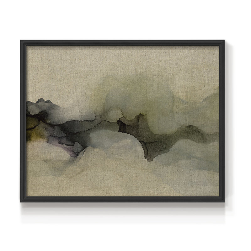 «When It Rains It Pours», impression encadrée, H 8 po x l 10 po, Noir, noir, noir, noir