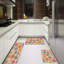 Tapis multicolore pour la cuisine et la chambre à coucher Valentine