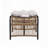 Wicker Outdoor Patio Lounge Chair with Cushions, Ottoman and table-937034246