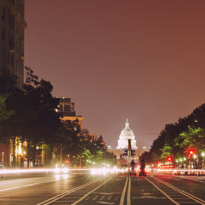 Street Light in Washington by Franckreporter