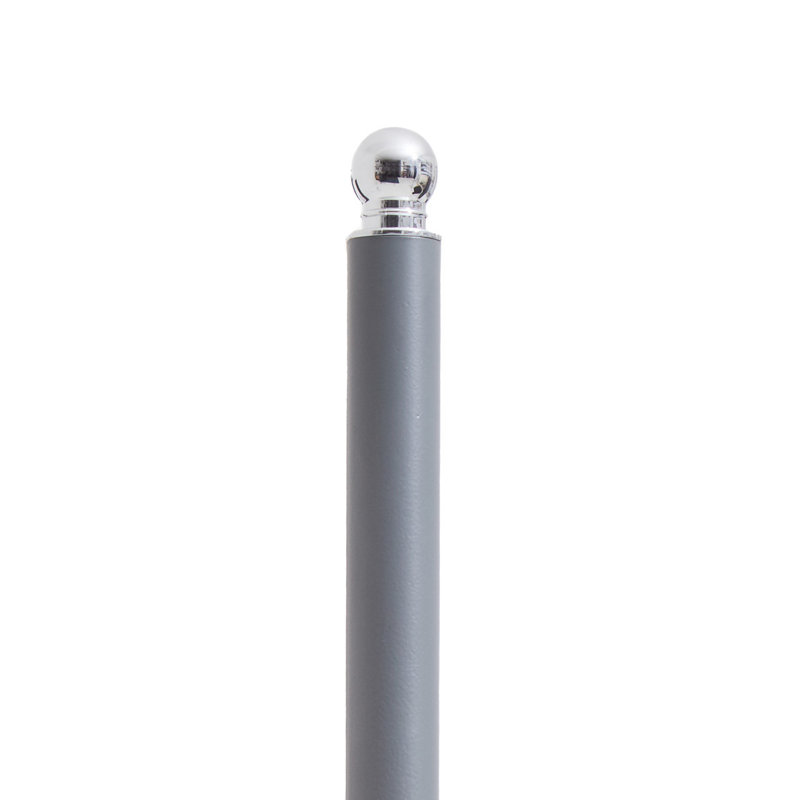 Rossie Free Standing Toilet Paper Holder, Grey