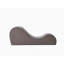 Chaise longue Solace en gris - noyau en mousse ferme pour le confort, housse amovible lavable à la machine, peu encombrante, lavable et compacte-1370578666