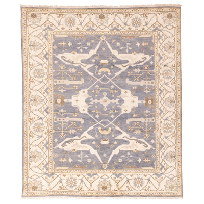 Royal Oushak Denim Blue Rug 8'3" x 9'11"